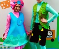 Розочка Троль и Цветан