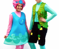 Розочка Троль и Цветан