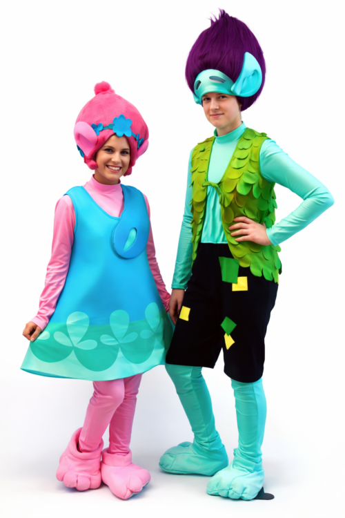 Розочка Троль и Цветан